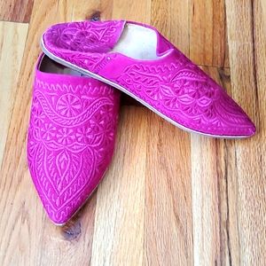 Handmade Moroccan slippers